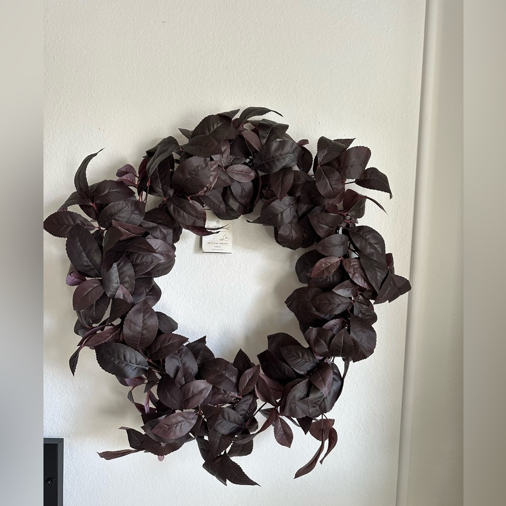 Hearth and hand artificial wreath 26”